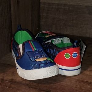 New Unisex PJ Mask Canvas Slip-on Shoes